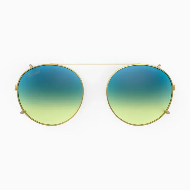 Hemmet Clip-on Series 2 S2 SUN Acid Blue clip-on argento