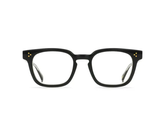 Raen Cy 49 montatura da vista nero acetato