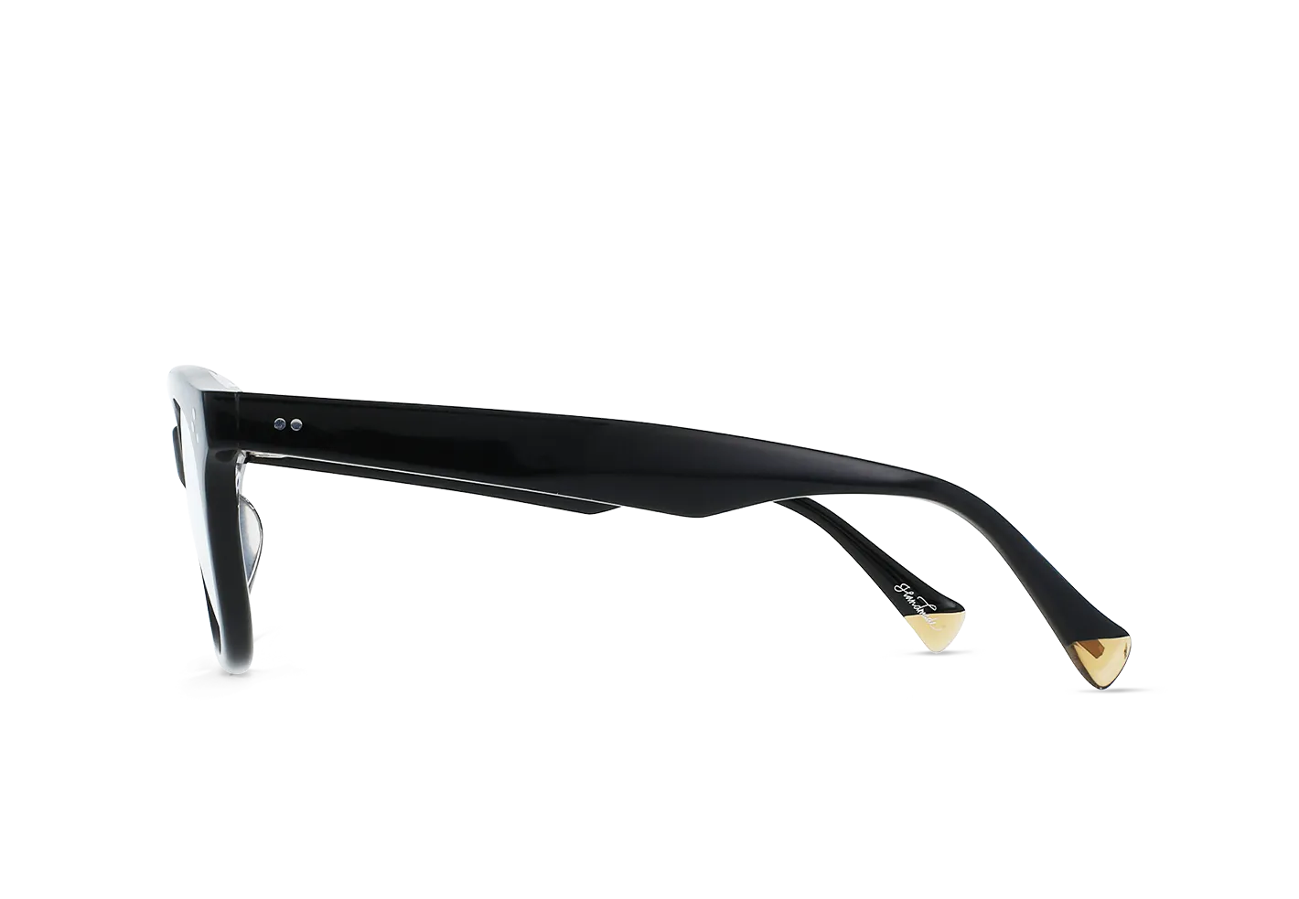Raen Bluth montatura da vista Crystal Black Kelp 50 acetato