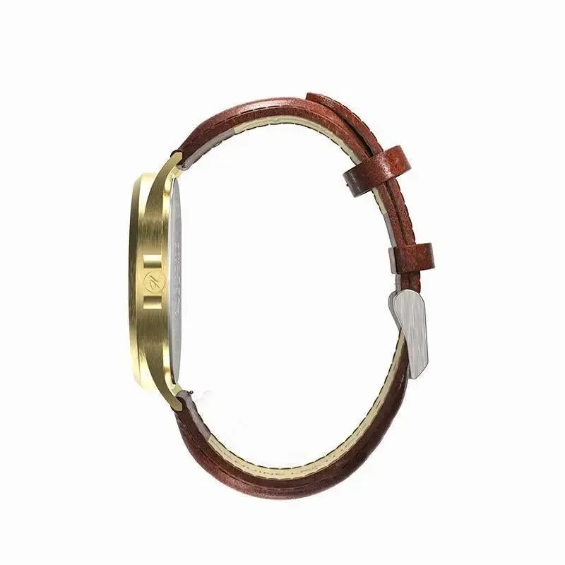 Hemmet H Watch Series 2 orologio nero pelle acciaio