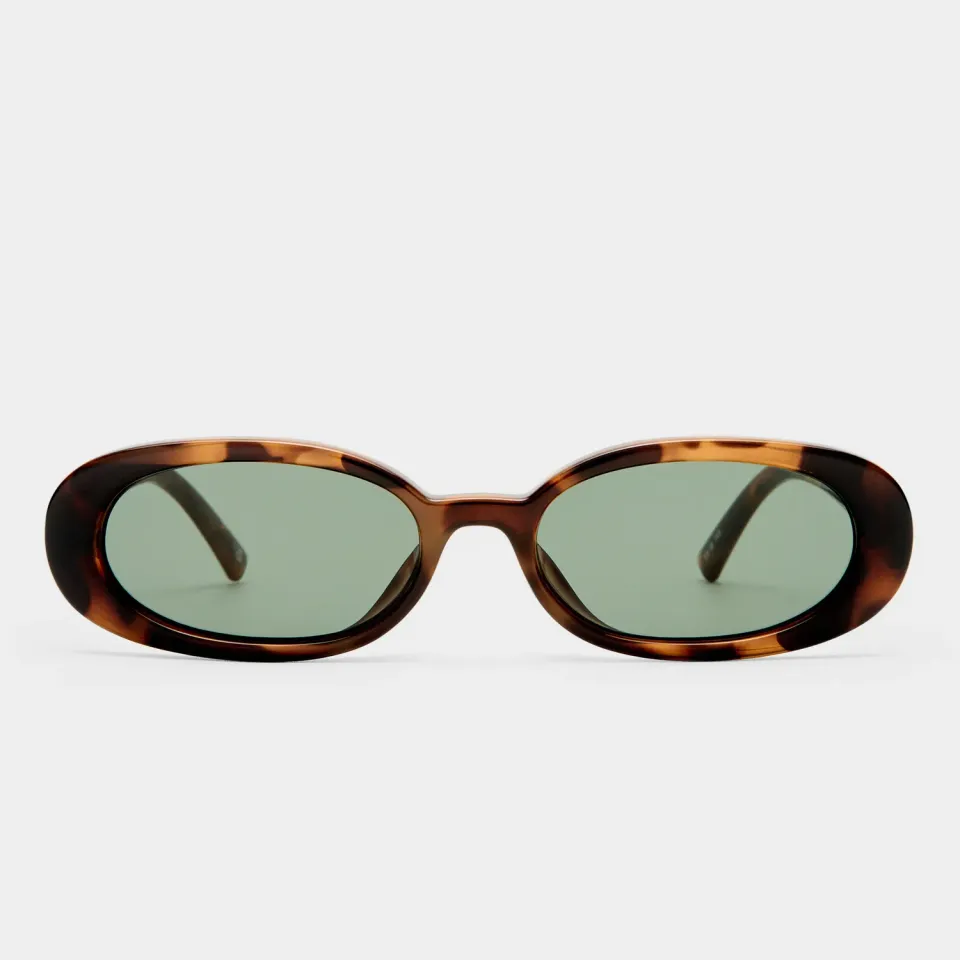 Le Specs Outta Love occhiale da sole tort lente verde