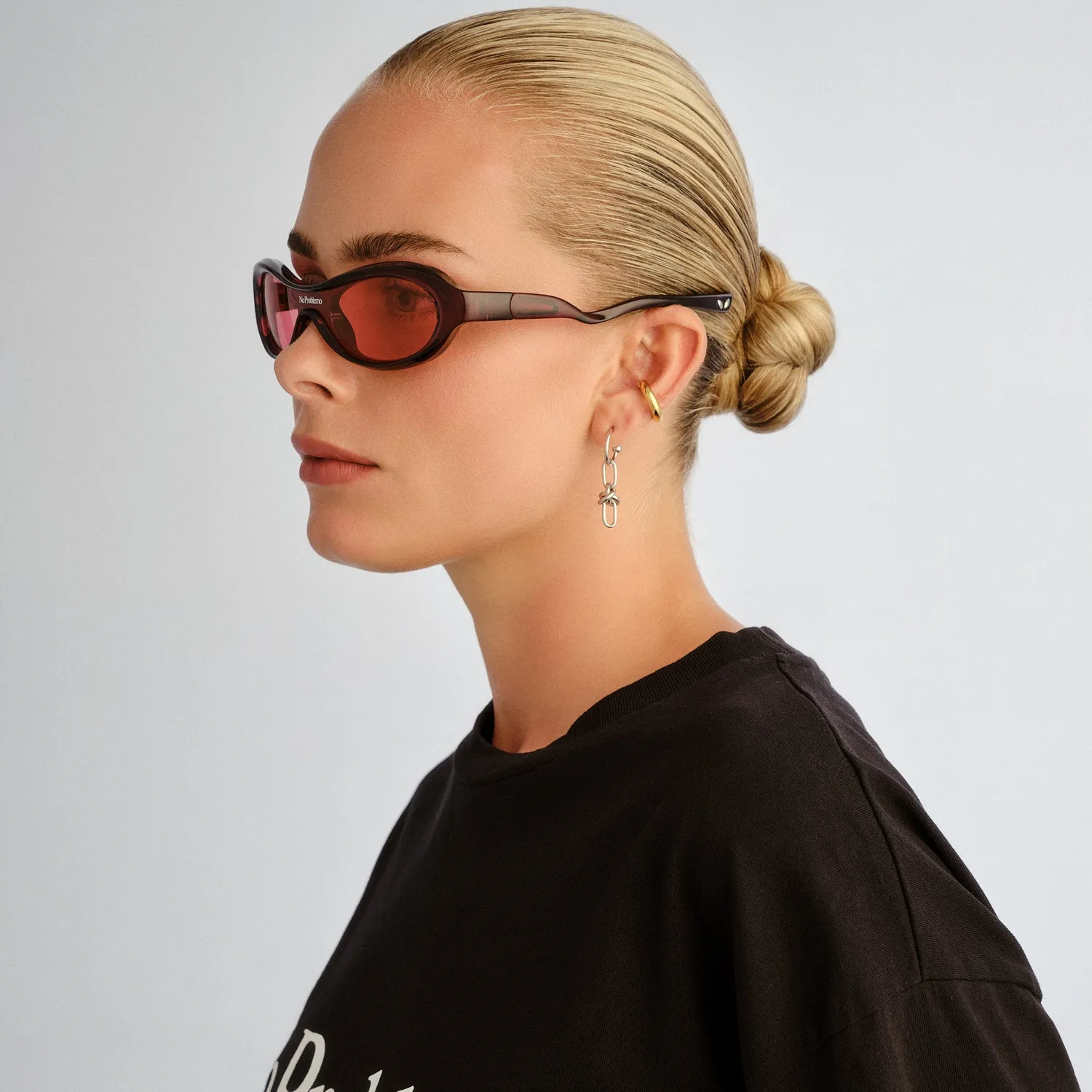Le Specs Vortex Deux occhiale da sole dark cherry