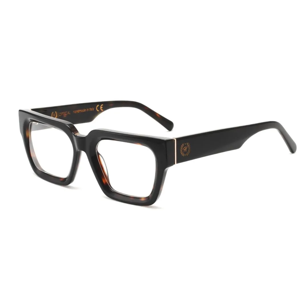 Hemmet H Optical Icon occhiale da sole oversize nero