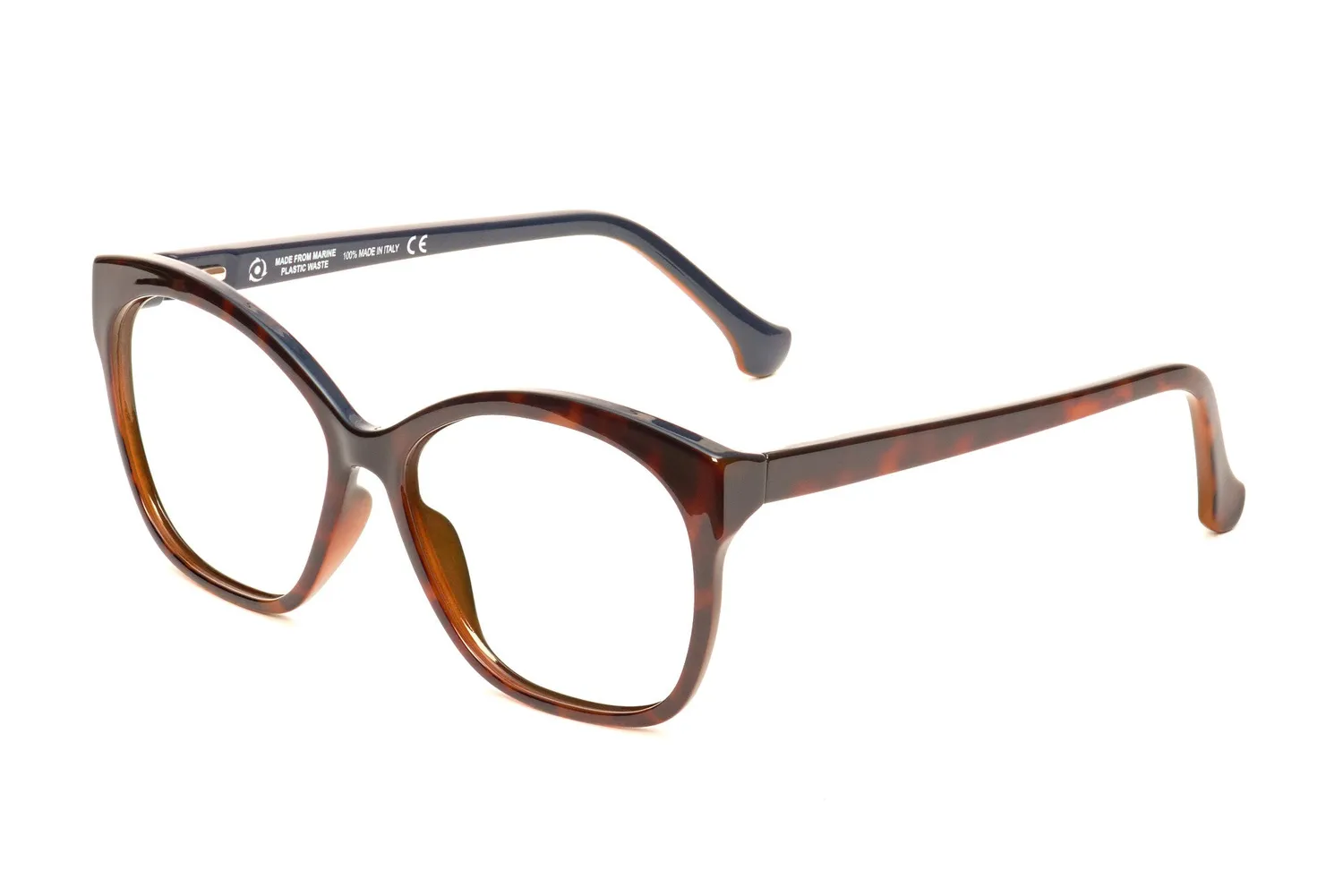 SEA2SEE Panarea montatura da vista nera cat eye leggera