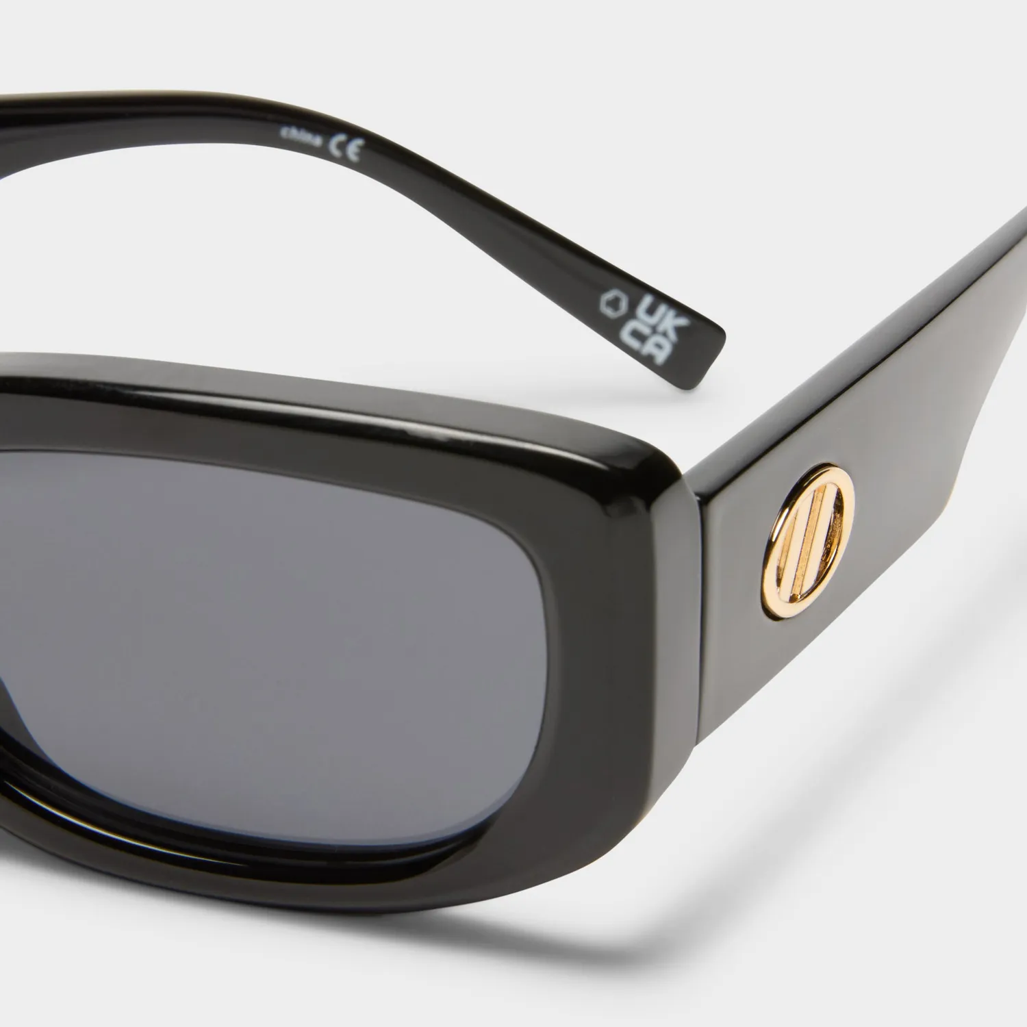 Le Specs Monopoly occhiali da sole nero lente fumé