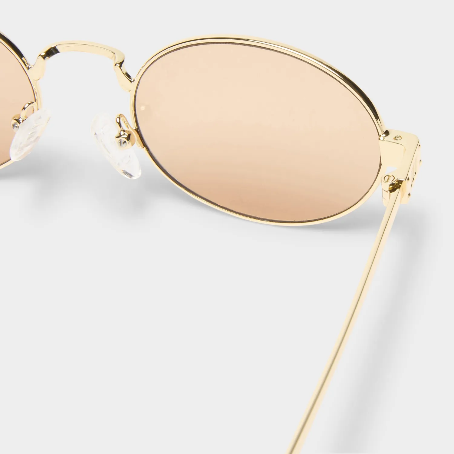 Le Specs Poseidon Deux occhiali da sole oro lente marrone