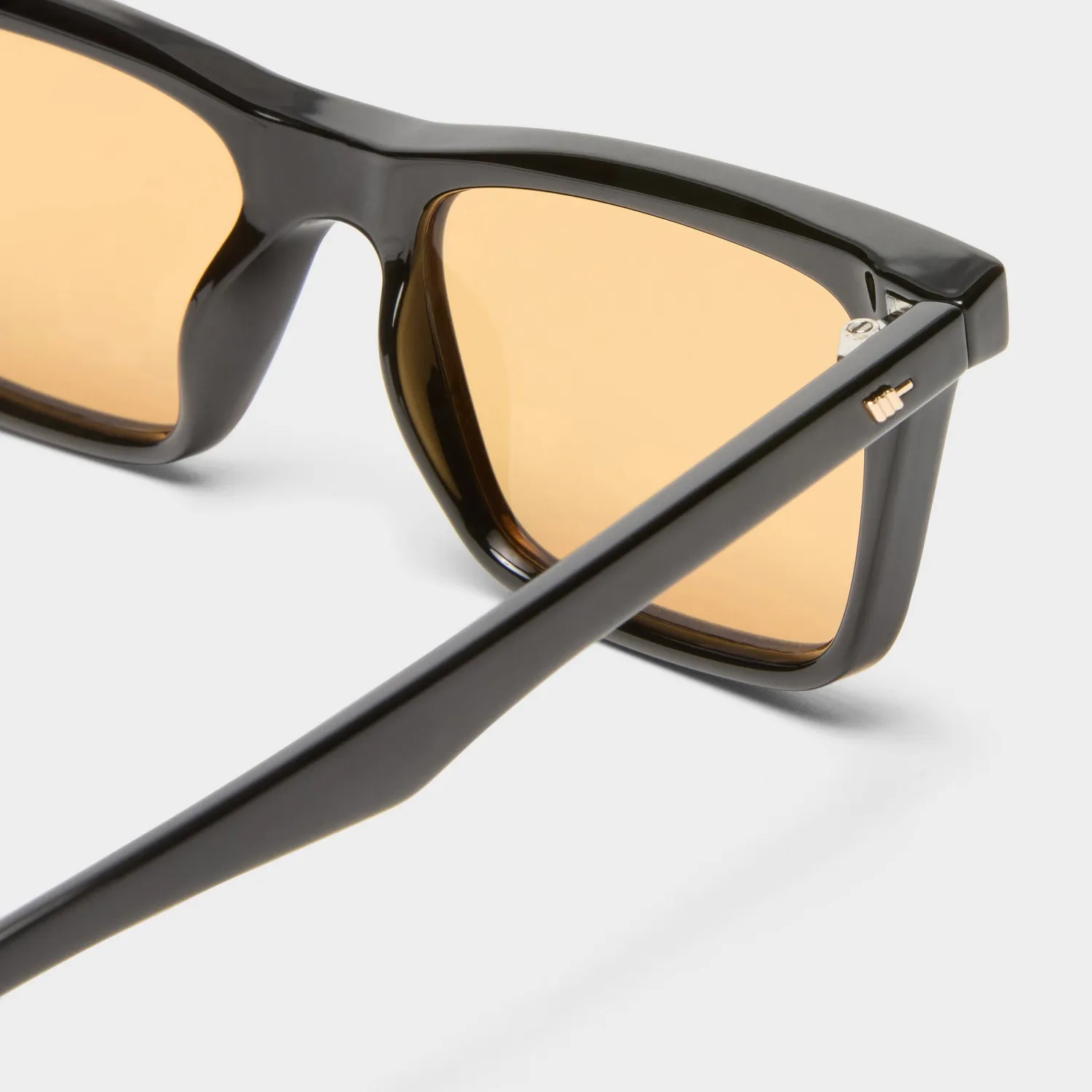 Le Specs Broski occhiale da sole nero ambra uomo