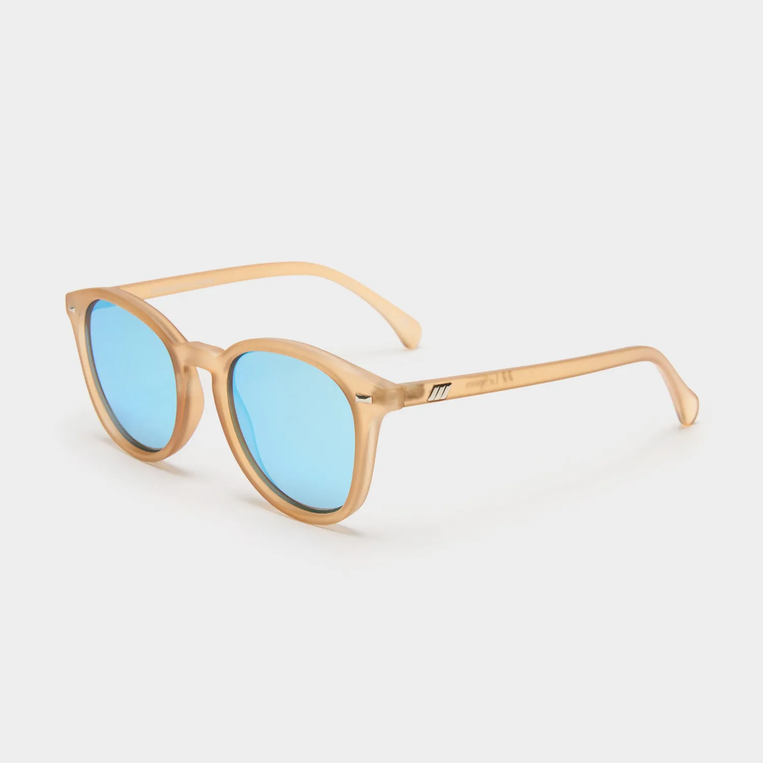 Le Specs Bandwagon occhiali da sole raw sugar tondi