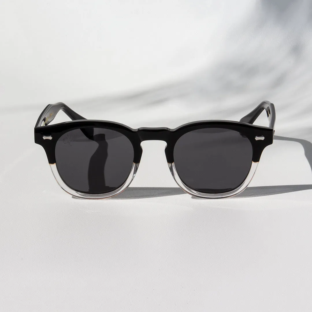 Hemmet HxA Classic Johnny occhiale da sole nero acetato