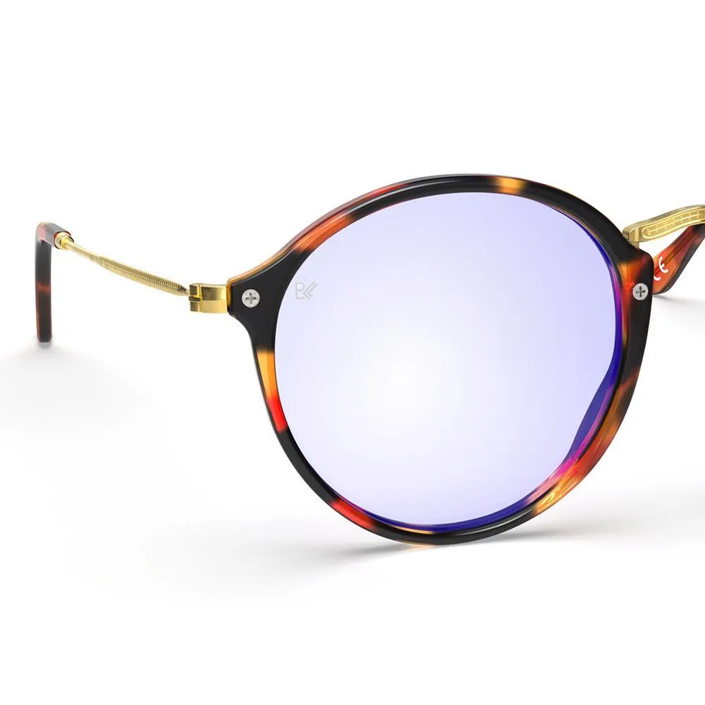 Hemmet Vintage Heritage B+ occhiali luce blu oro 18g