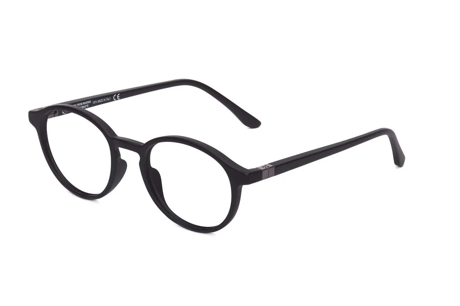 Sea2See Santorini montatura da vista black matte tonda