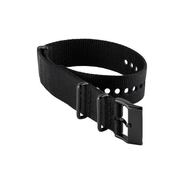 SEA2SEE Black NATO cinturino orologio 20 mm nero