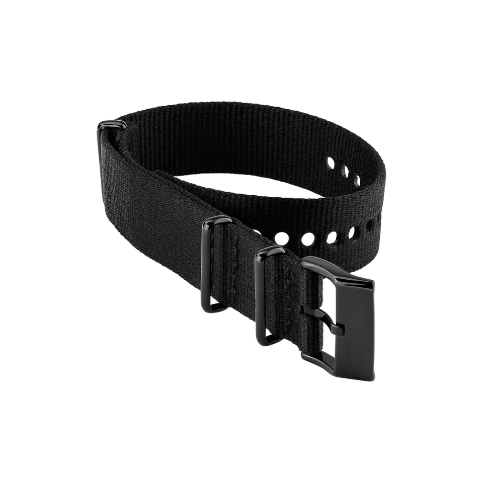 SEA2SEE Black NATO cinturino orologio 20 mm nero