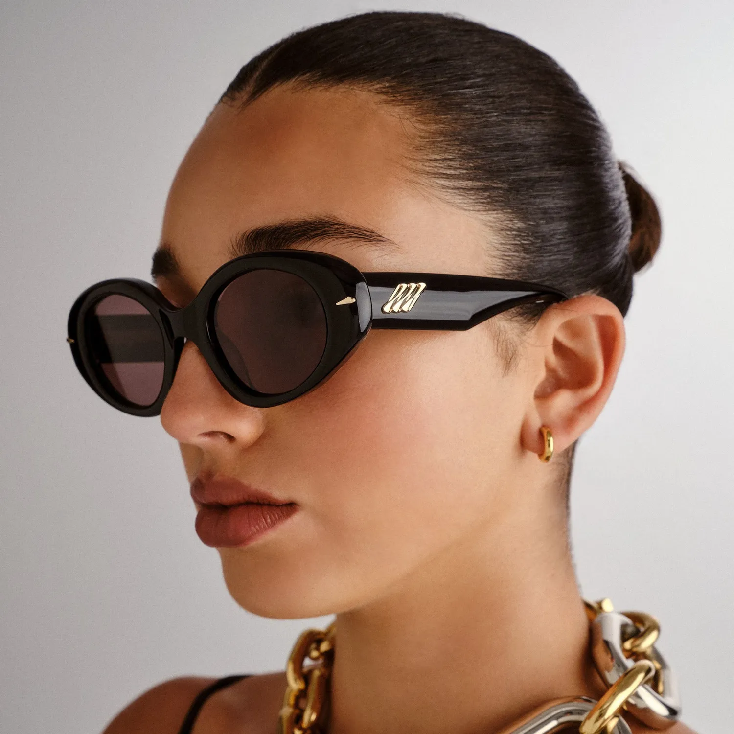 Le Specs Numero Dos occhiali da sole nero fumo