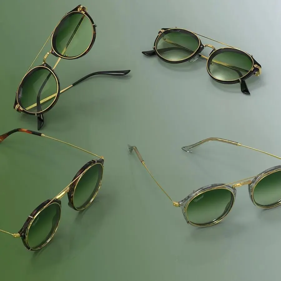 Hemmet Series 2 S2 clip-on sole tropical green oro