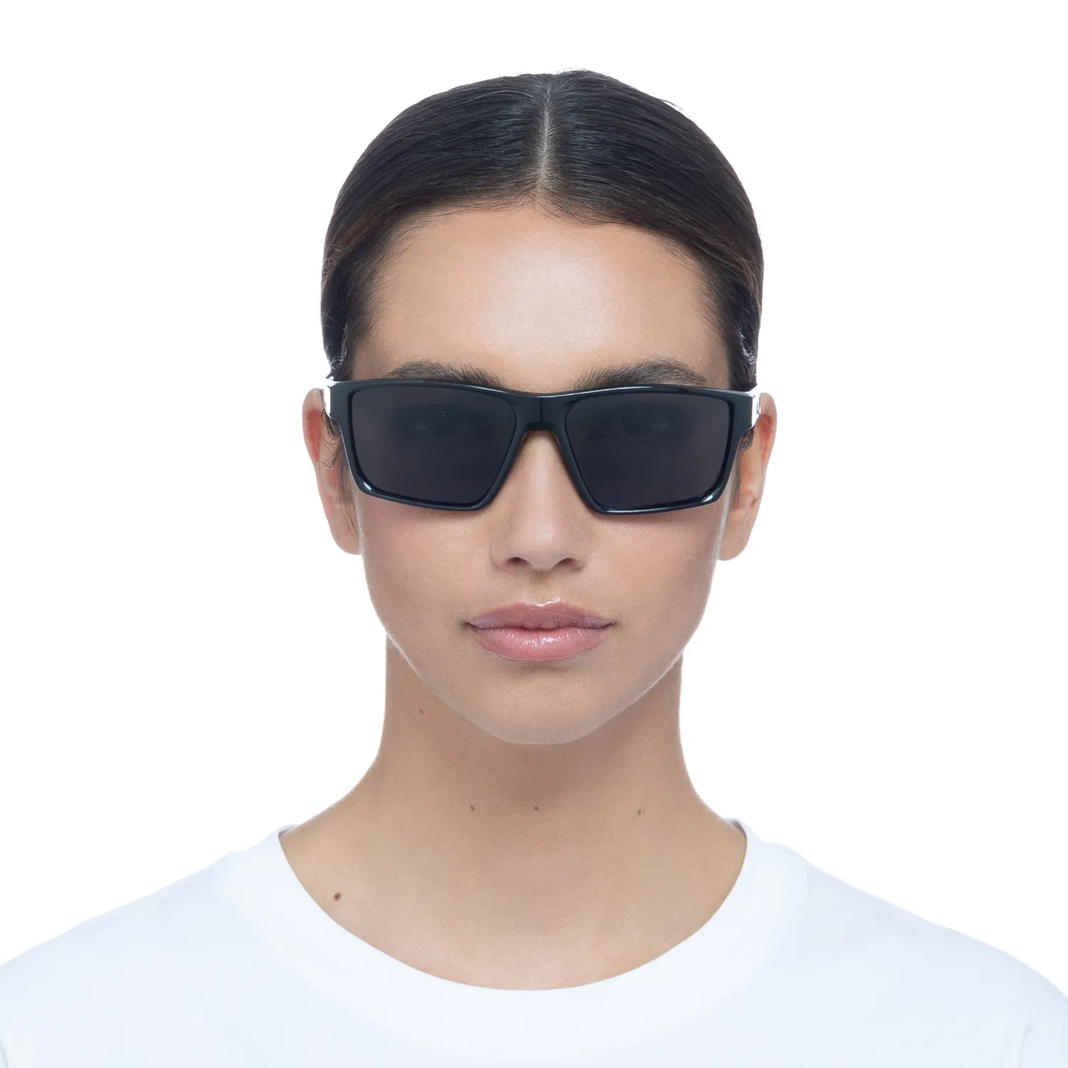 Le Specs Dauntless occhiali da sole neri avvolgenti