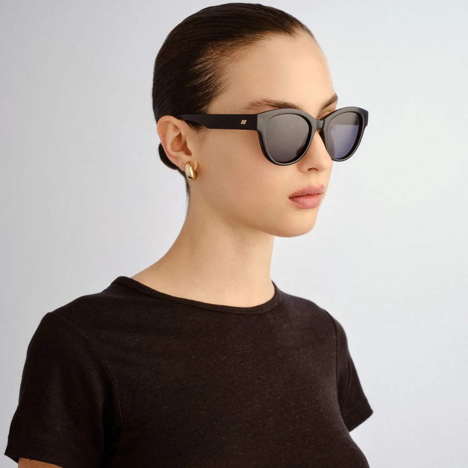 Le Specs Majestic occhiale da sole nero polarizzato