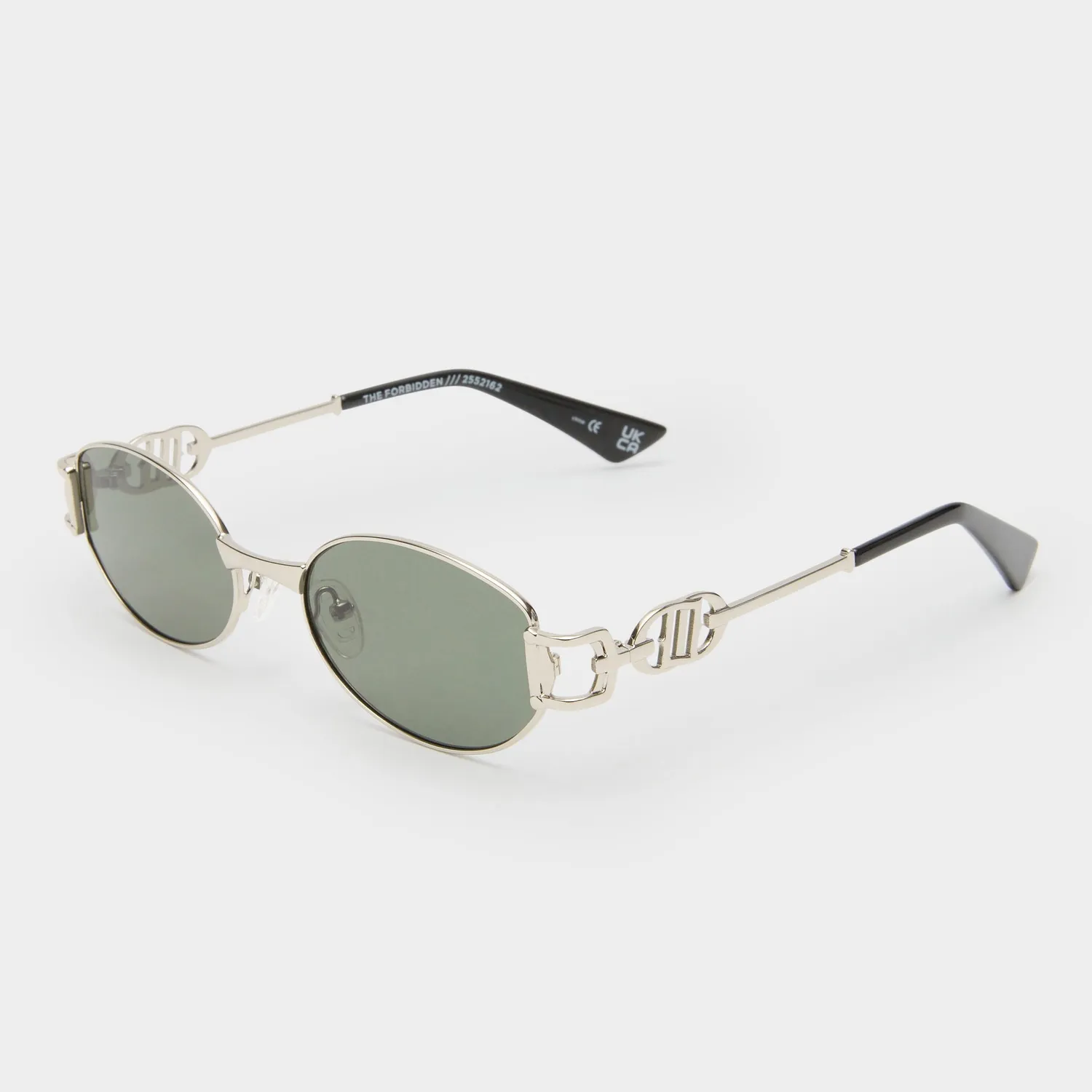 Le Specs The Forbidden occhiali da sole silver ovali
