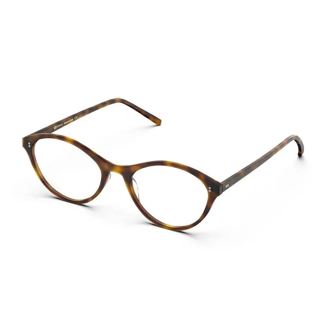 Hemmet America The Angeles montatura da vista havana cat-eye