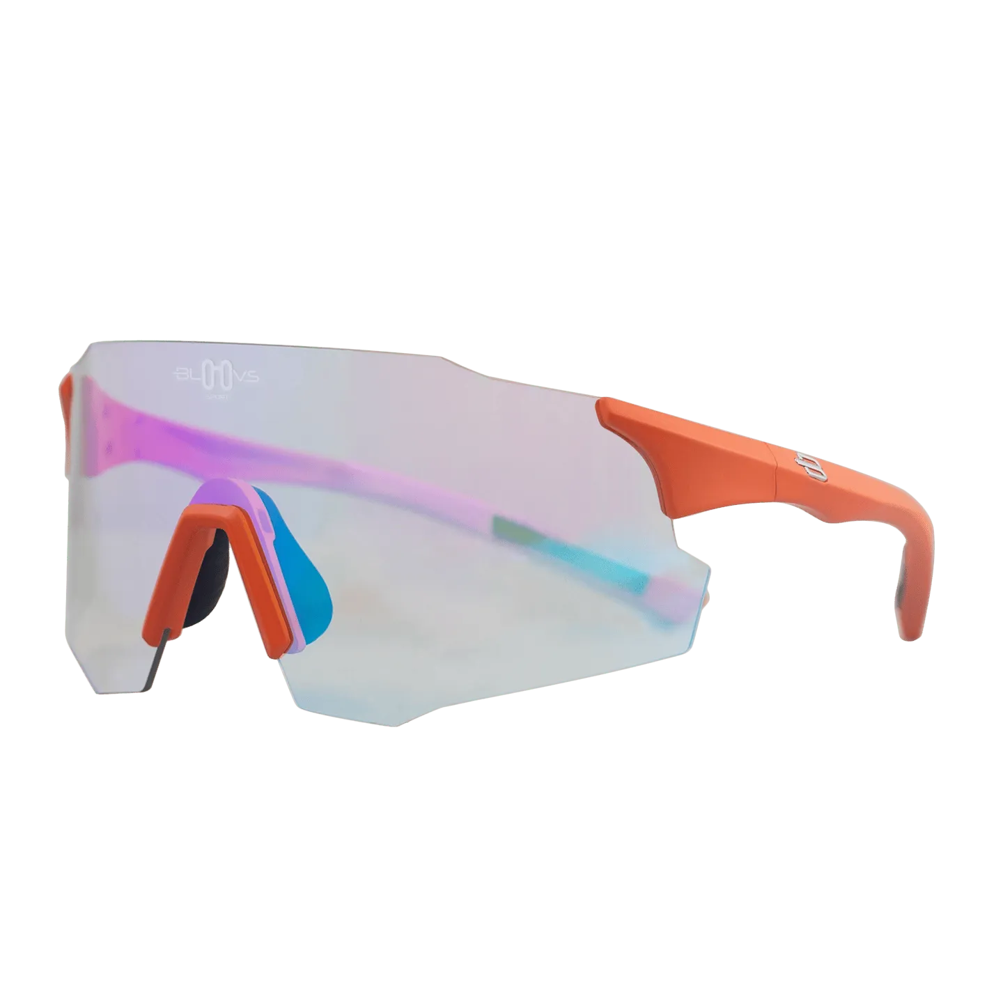 Bloovs Stelvio Matte Orange Blue occhiale da sole fotocromatico