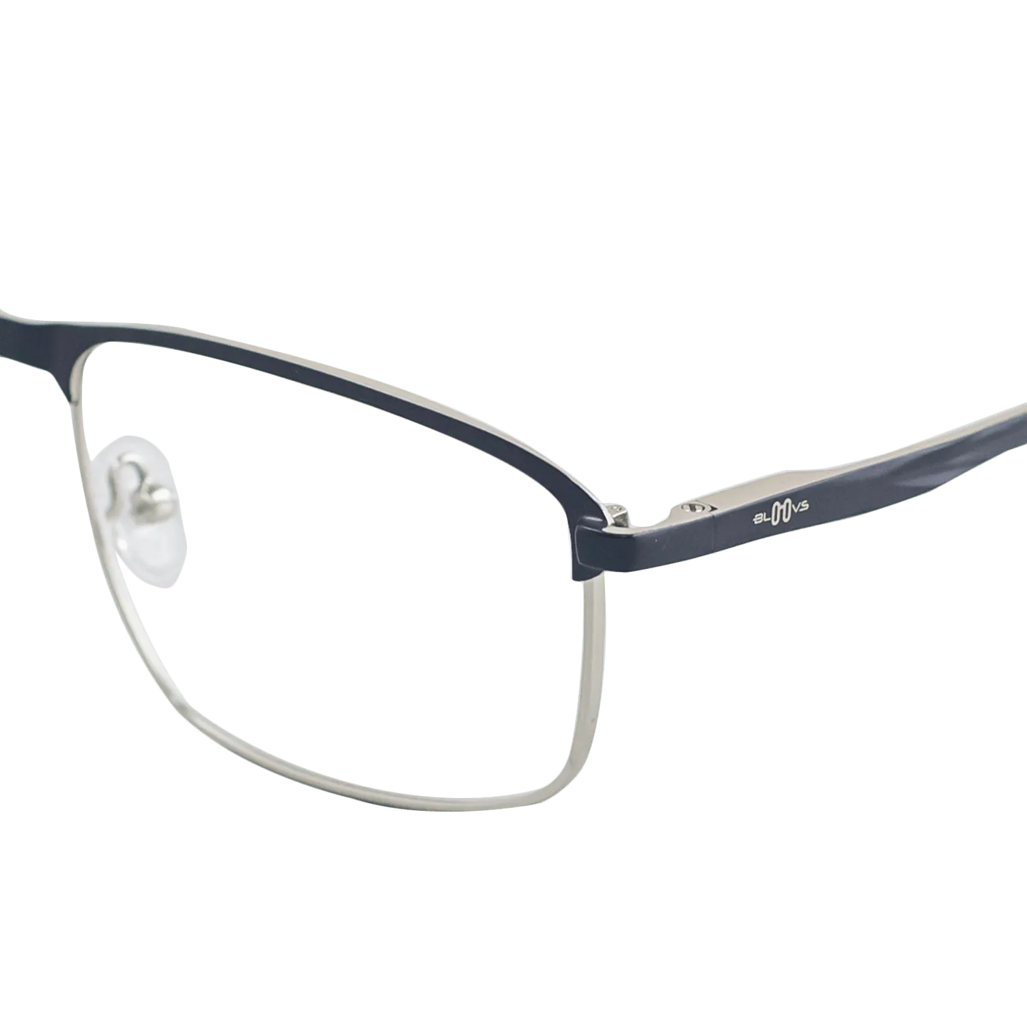 Bloovs Aero Matte Black Silver montatura da vista