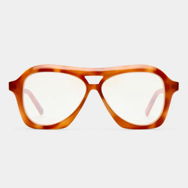 Le Specs Drizzle occhiali luce blu tartarugati aviator