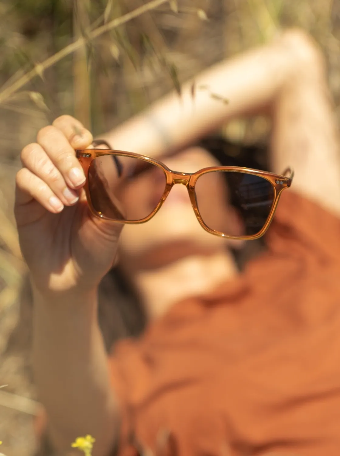 Raen Darine occhiale da sole Golden Hour 55 oversize