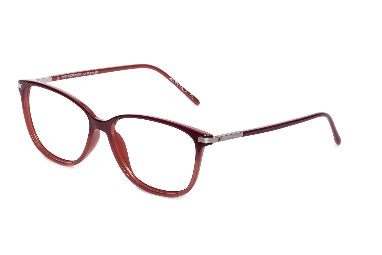 Sea2See Elba montatura da vista burgundy gradient cat-eye