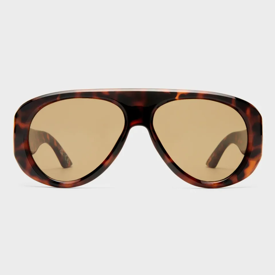 Le Specs Dream Boat occhiale da sole tartarugato aviatore