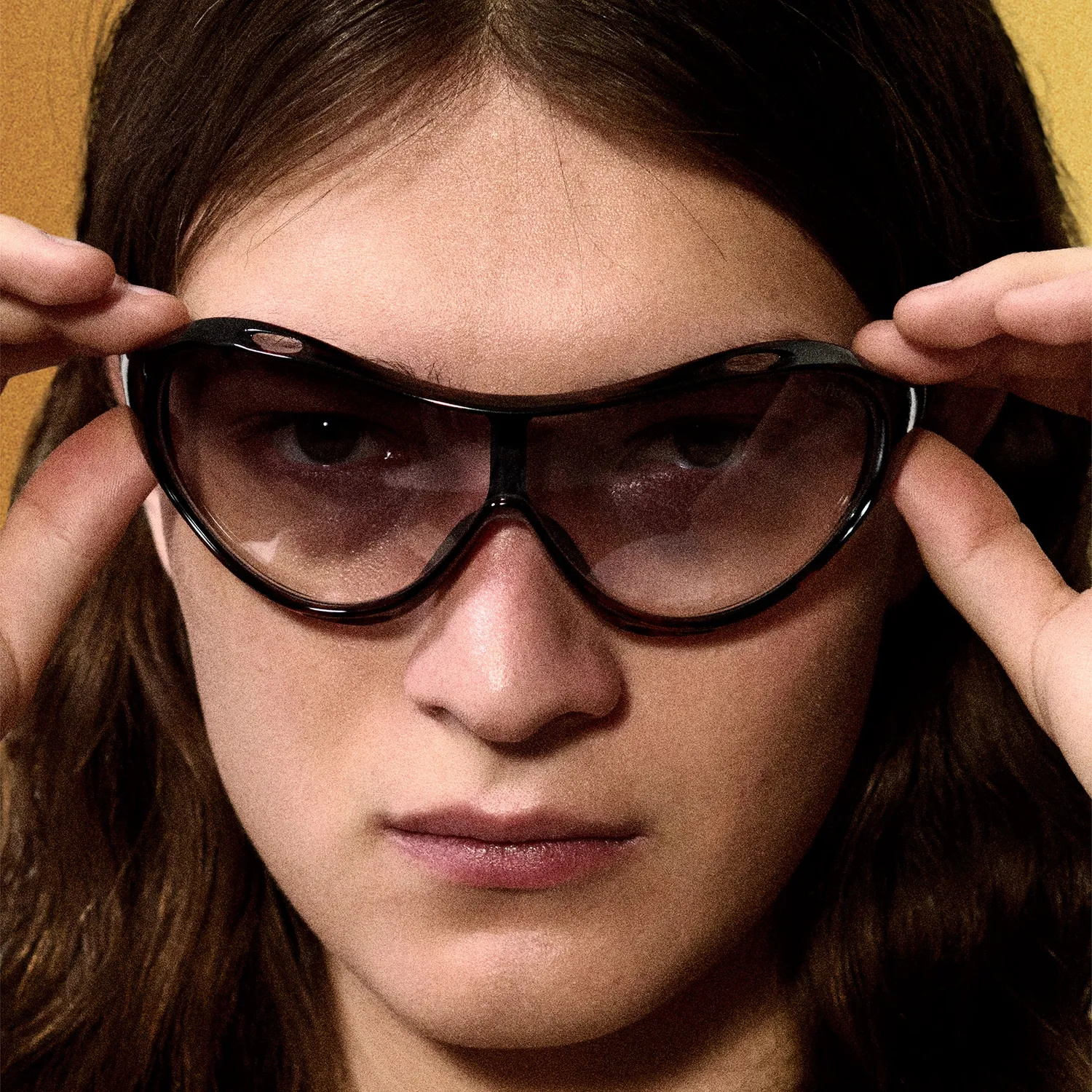 Le Specs Iris occhiali da sole black tort shield
