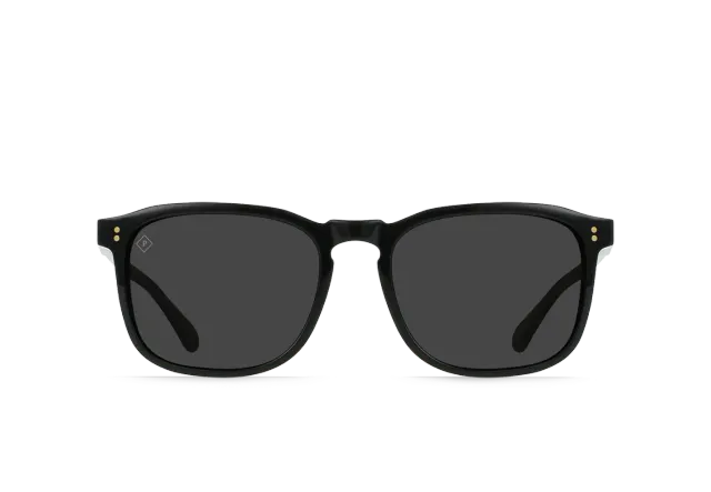Raen Wiley Recycled Black Smoke 54 occhiale da sole polarizzato