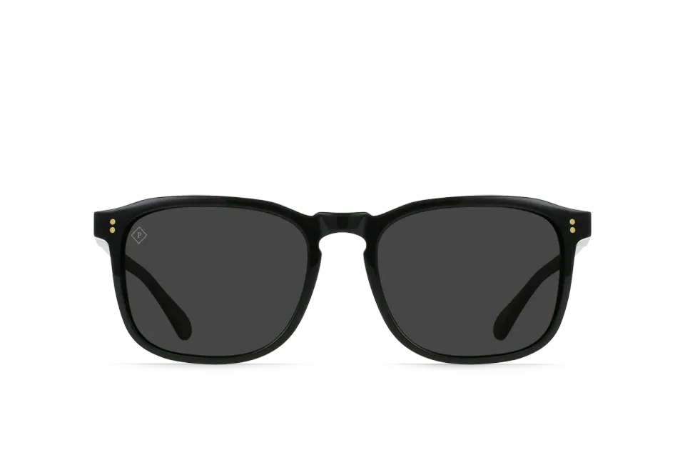 Raen Wiley Recycled Black Smoke 54 occhiale da sole polarizzato