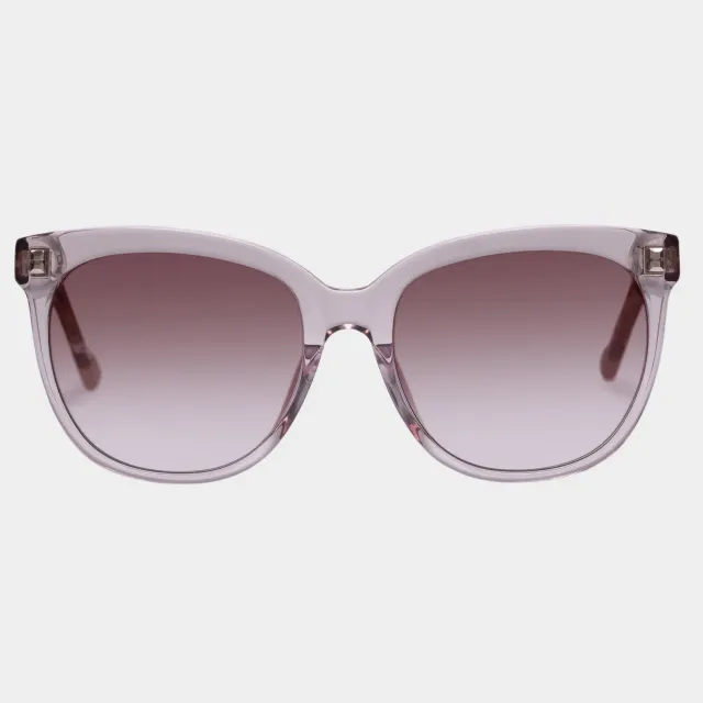 Le Specs Oh Snap occhiali da sole rosa cat-eye