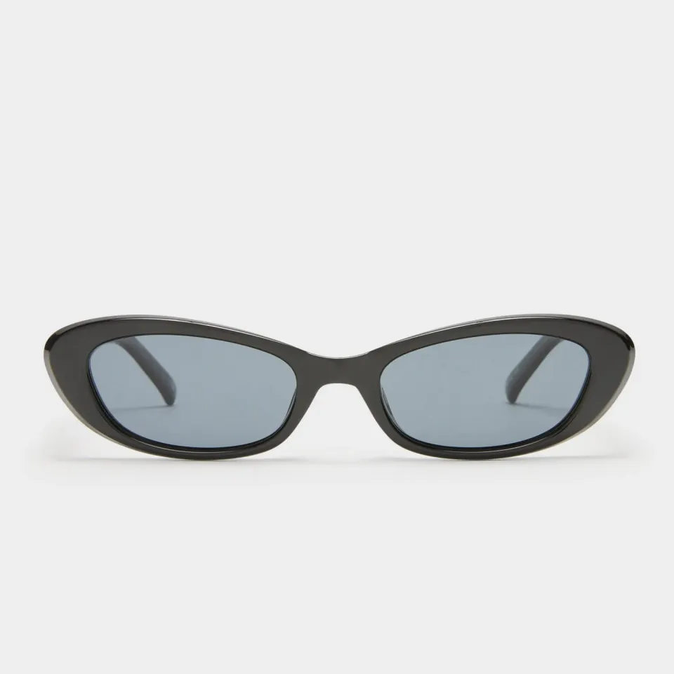 Le Specs The Whisperer occhiali da sole nero occhio gatto