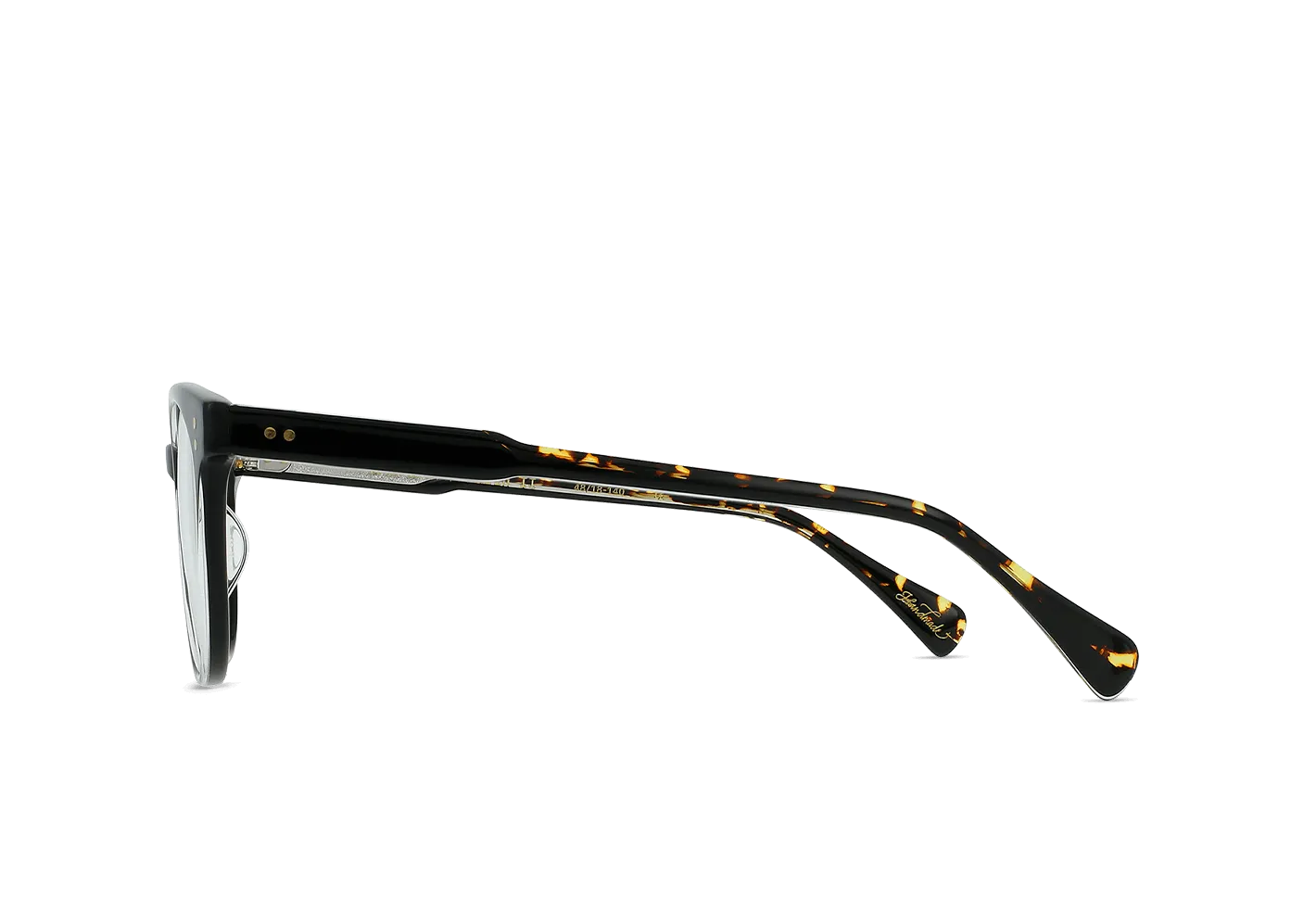 Raen Marin II Crystal Black montatura da vista 48 cat-eye