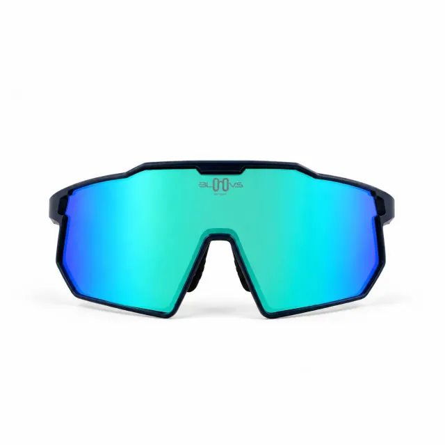 Bloovs Verbier occhiali da sole dark blue ice blue avvolgenti