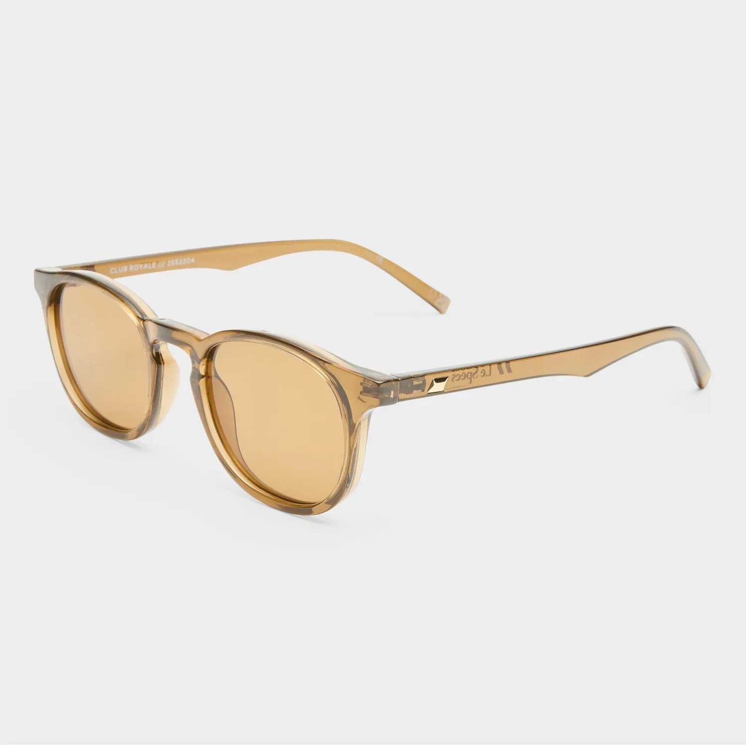 Le Specs Club Royale occhiale da sole umber rotondo