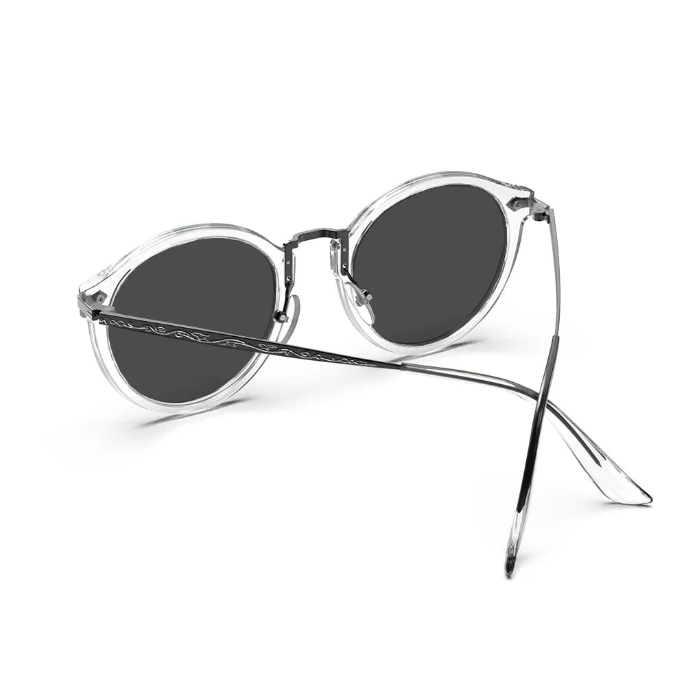 Hemmet HxA Vintage Raider occhiale da sole nero trasparente
