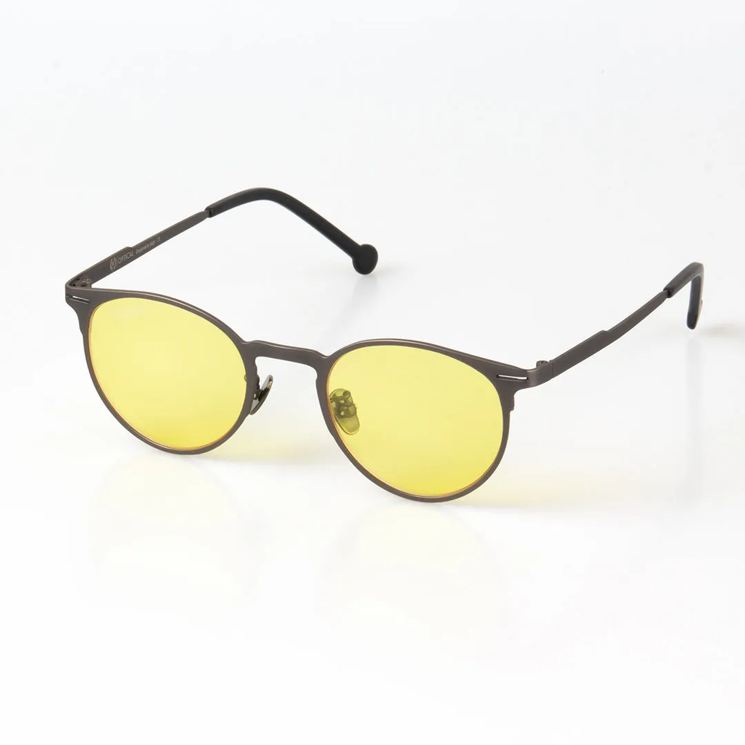 Hemmet America The Seattle occhiali da sole oro blu alluminio