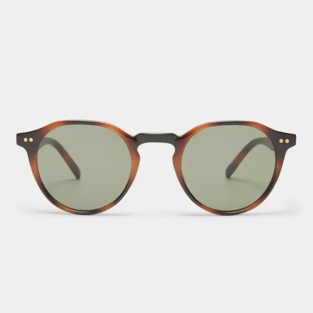 Le Specs Galavant occhiale da sole tartarugato rotondo