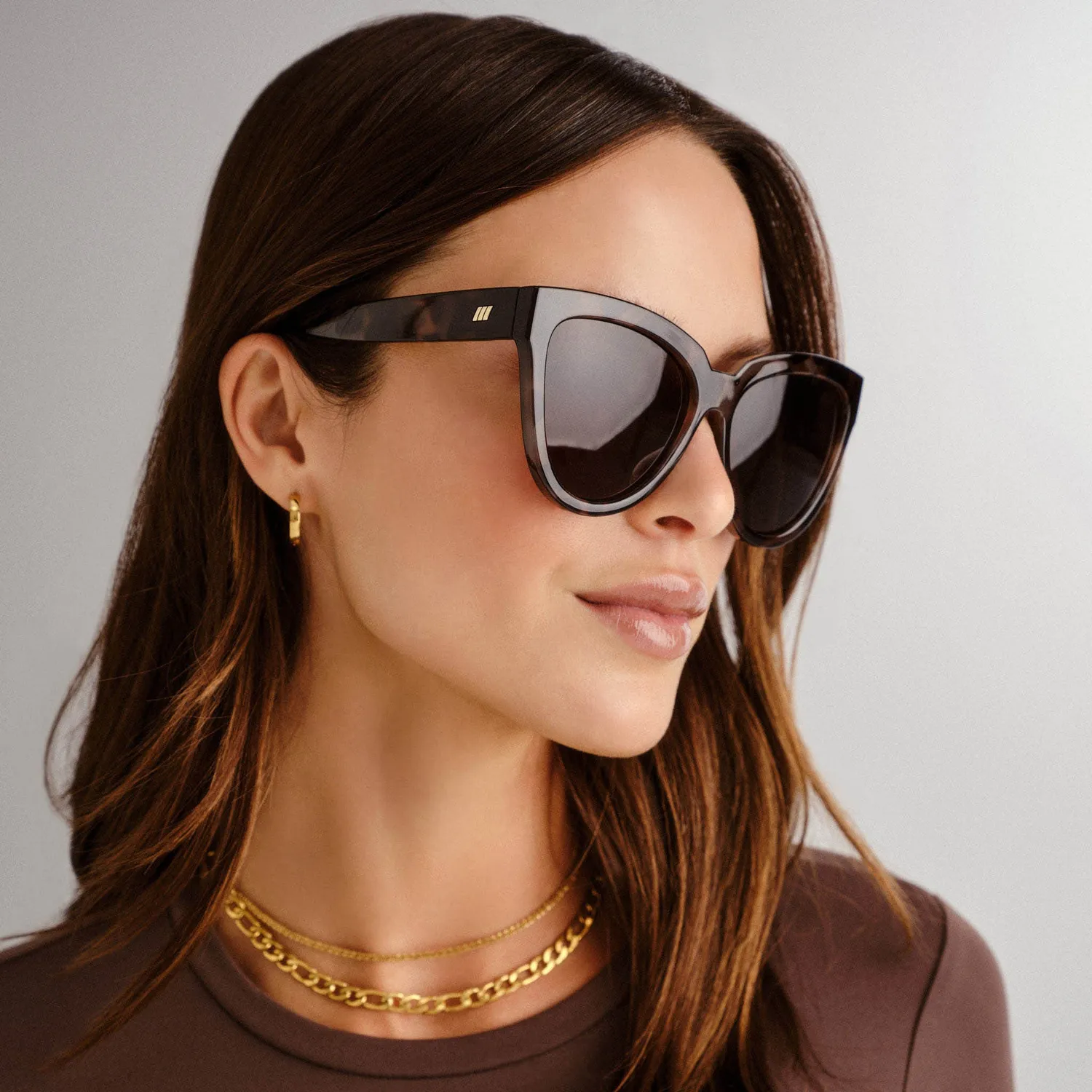 Le Specs Liar Lair occhiali da sole volcanic tort large