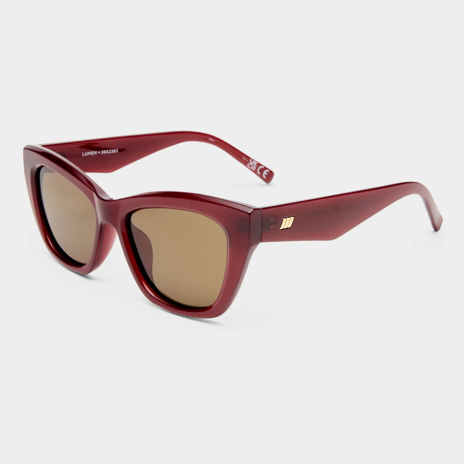 Le Specs Lumen occhiale da sole cranberry polarizzato