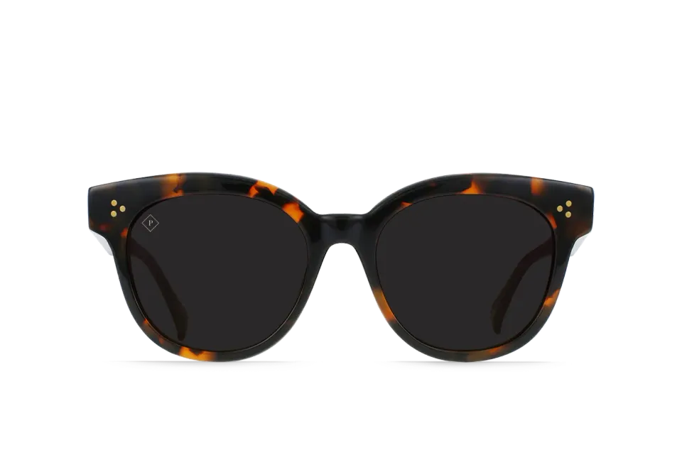 Raen Nikol Nero Tortoise Dark Smoke occhiale sole 52 scultoreo