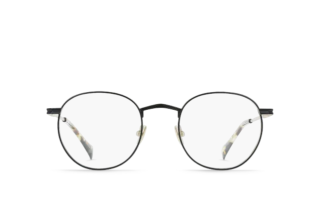 Raen Benson II Satin Black occhiali da vista titanio 49
