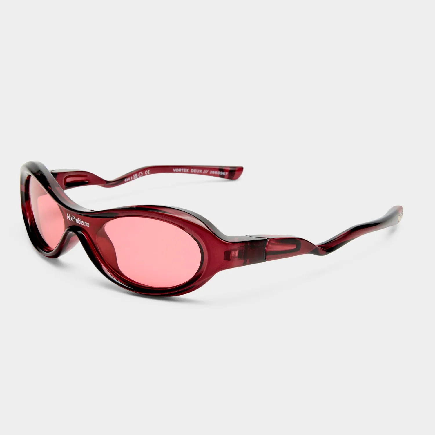 Le Specs Vortex Deux occhiale da sole dark cherry