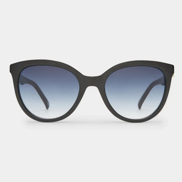 Le Specs The Muse occhiali da sole nero rotondi