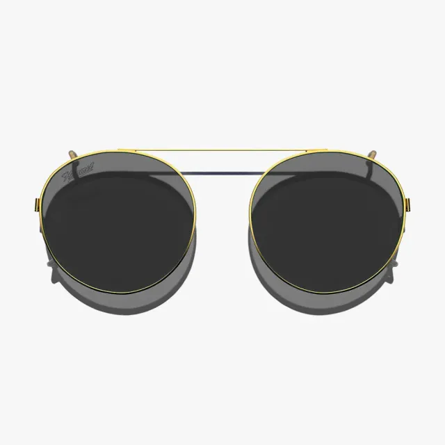 Hemmet Series 2 S2 clip-on grigio oro polarizzato