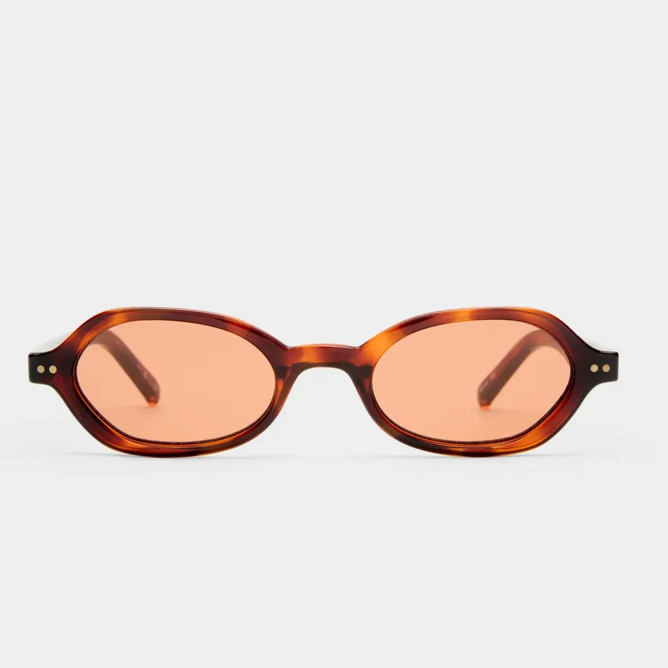 Le Specs Foundry + occhiale da sole tort ovale stretto