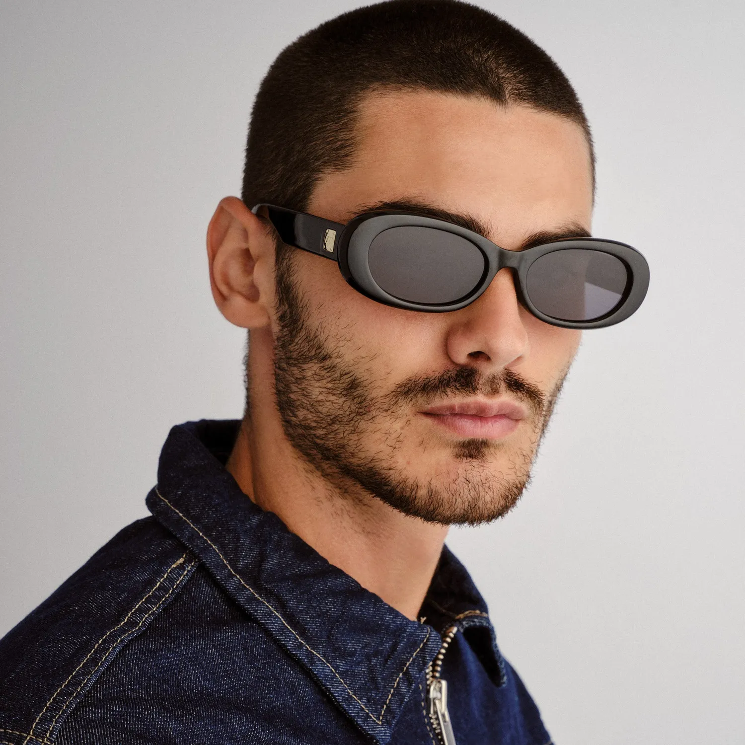 Le Specs Hey Ya + occhiali da sole nero vestibilità larga