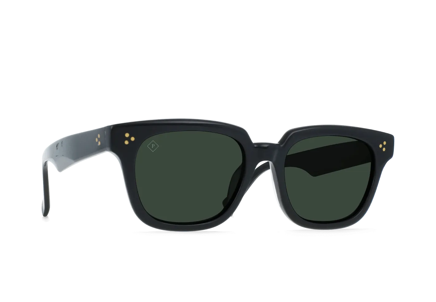 Raen Phonos 53 occhiale da sole black verde polarizzato